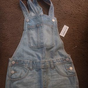 Girls overall shorts